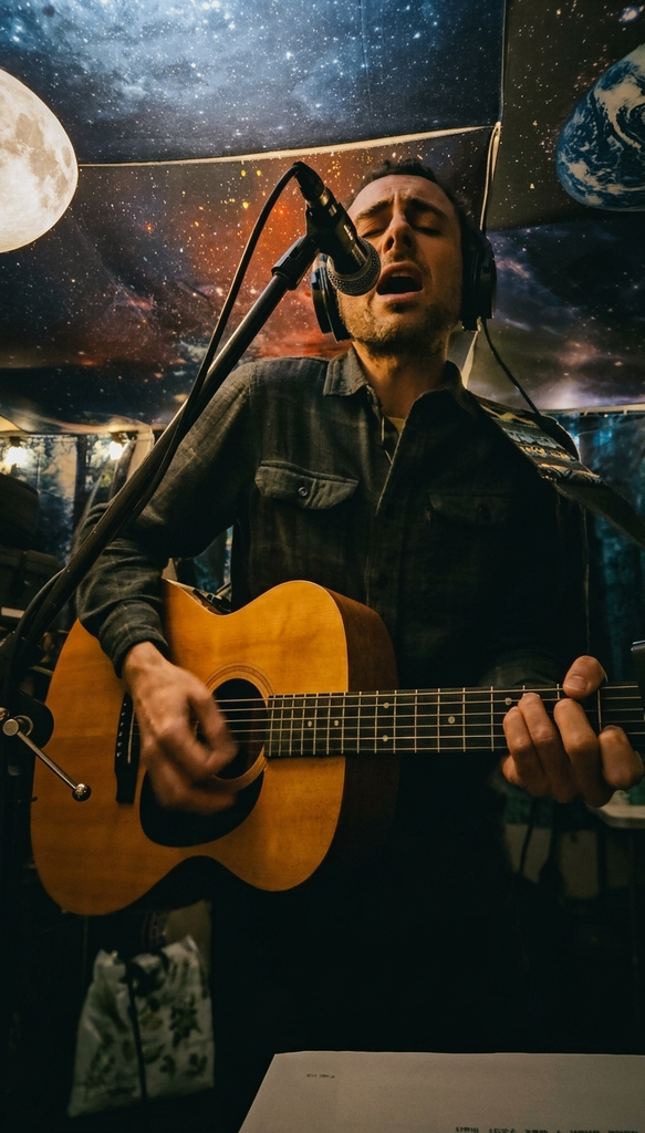 Fede acoustic Federico Zinellli Guitar Teacher Singing